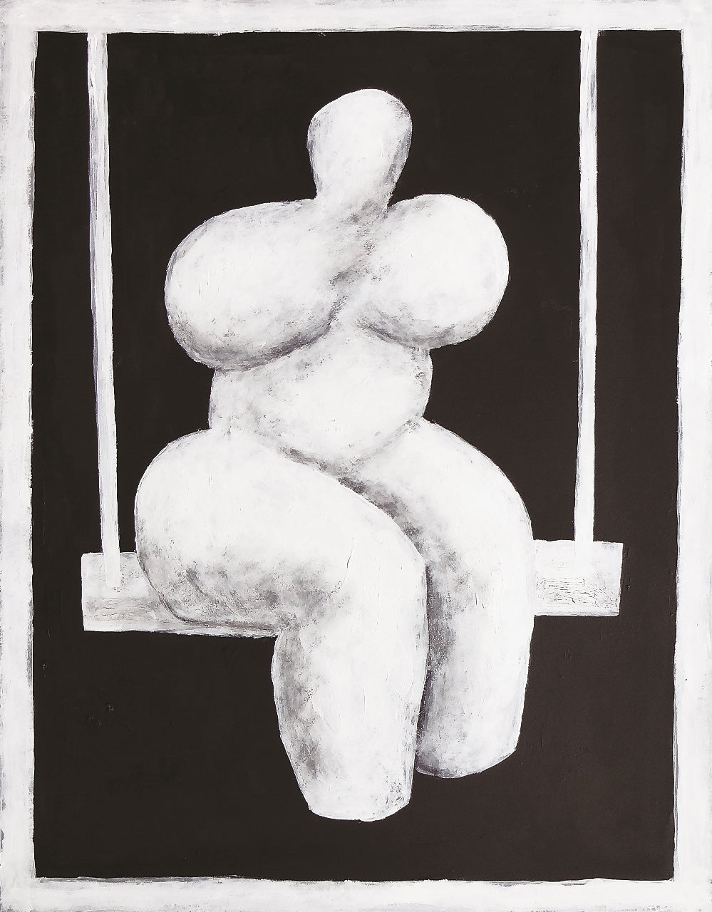 114. Petar Hranuelli, "Venera na ljuljački", 54x42cm