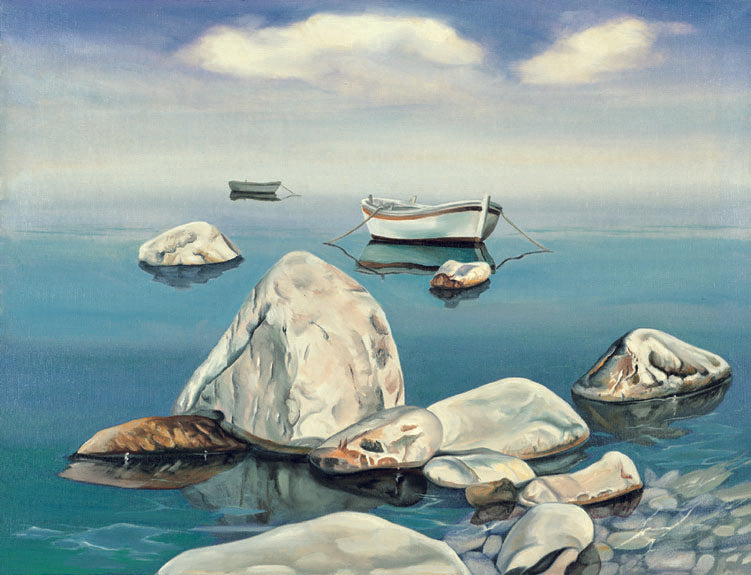 116. Nenad Marasović, "Barges“, 40x52 cm