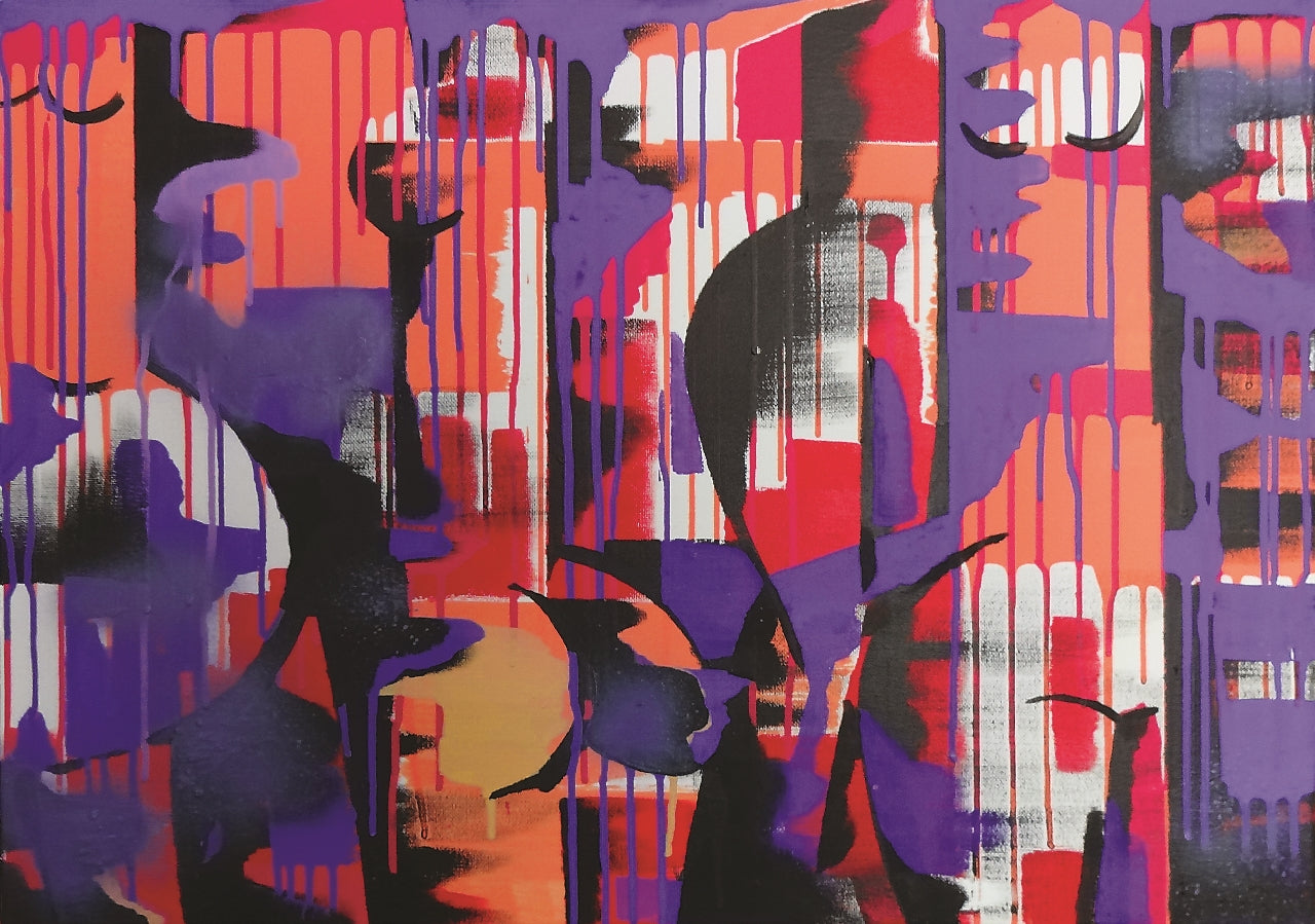 13. Nina Brkić, "Djevojke", 40x56,5 cm