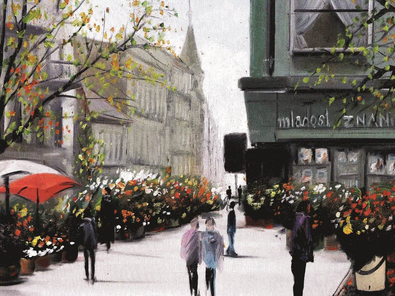 14. Nenad Marasović, "Cvjetni dani", 40x50 cm