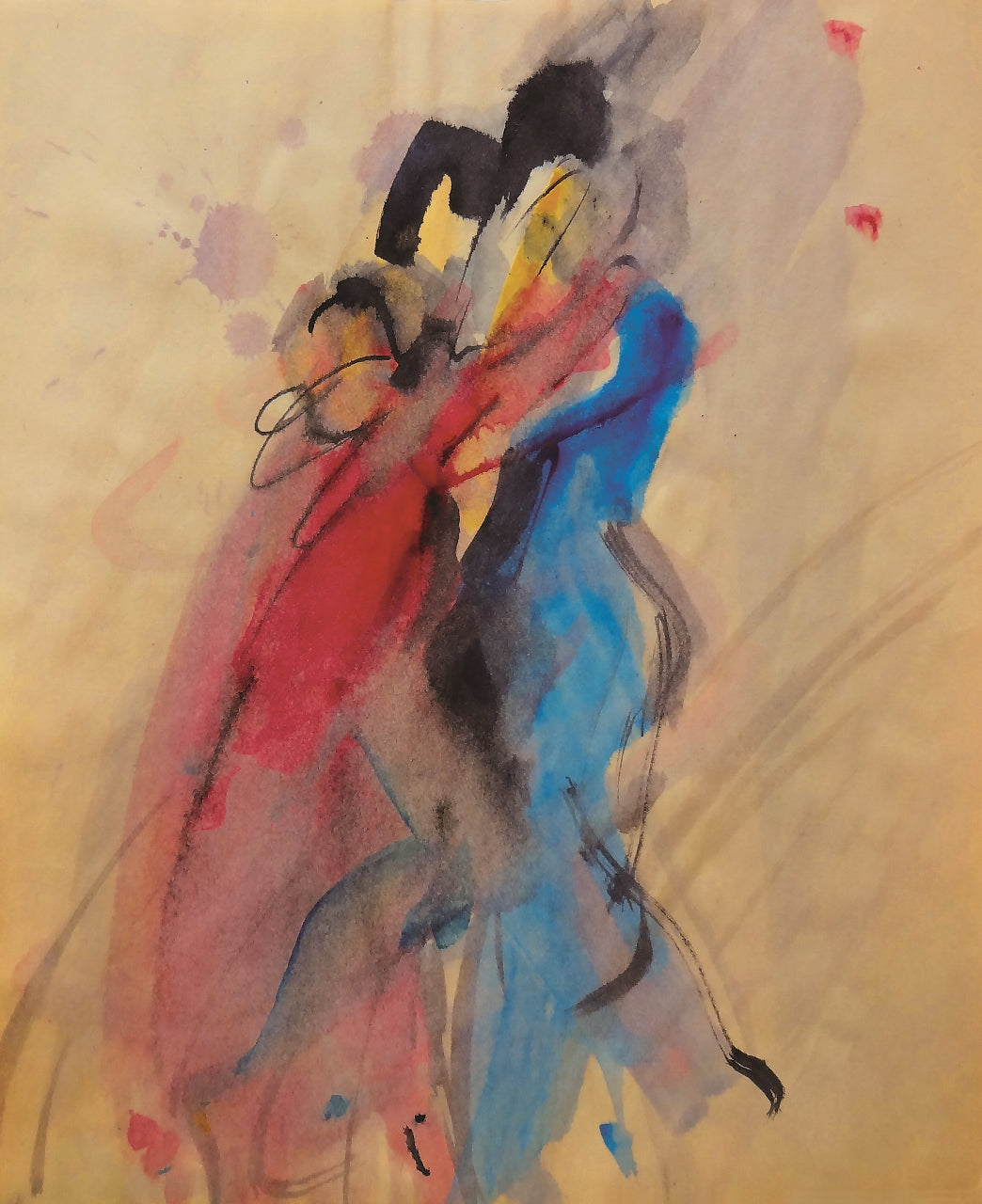 21. Nina Bell, "Ples", 49,5x40 cm