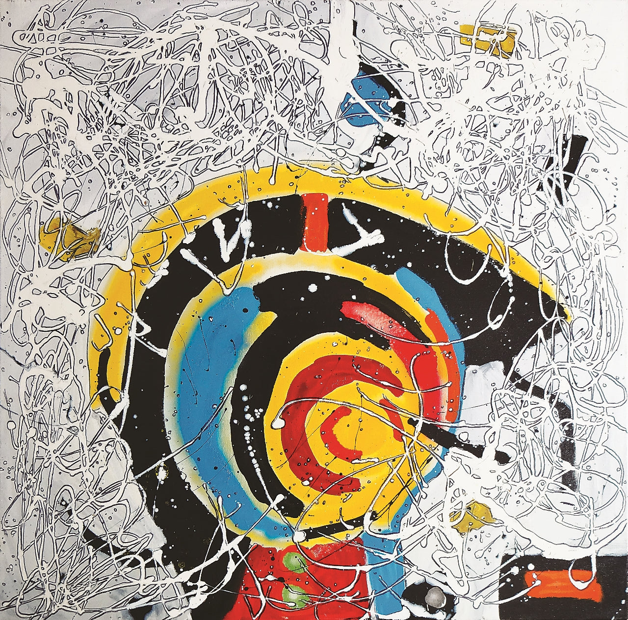 27. Peter Pierre Weisz, "Imaginarni pejzaž", 40x40 cm