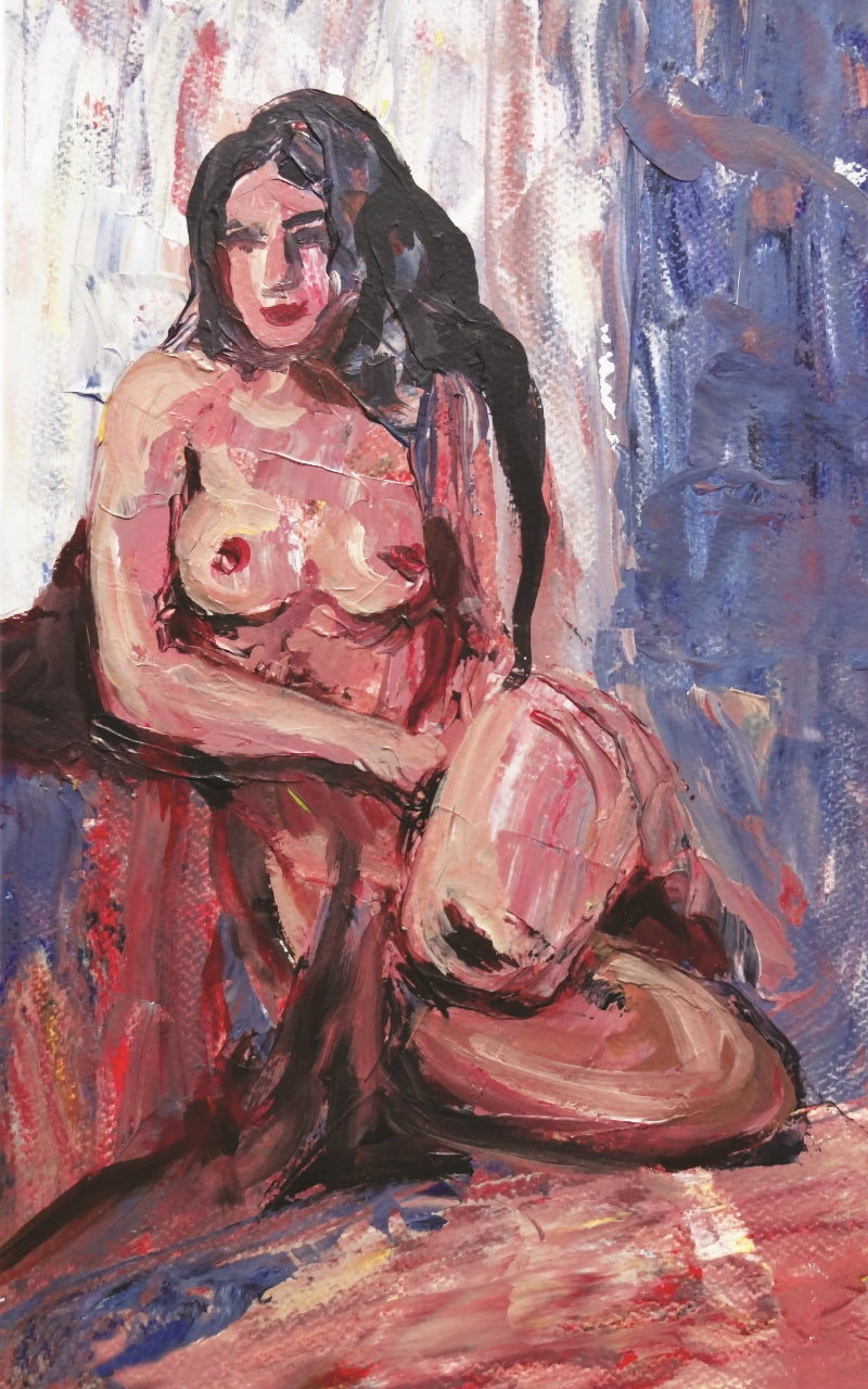 41. Blaženka Zvonković, "Akt", 60x37,5 cm