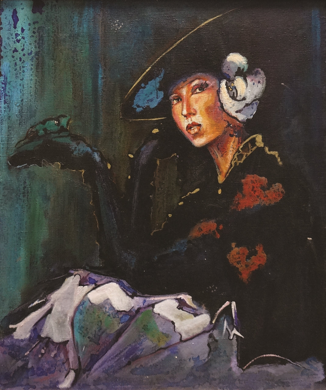 47. Stjepan Đukić Pišta, "Die Erwartung", 48x40 cm