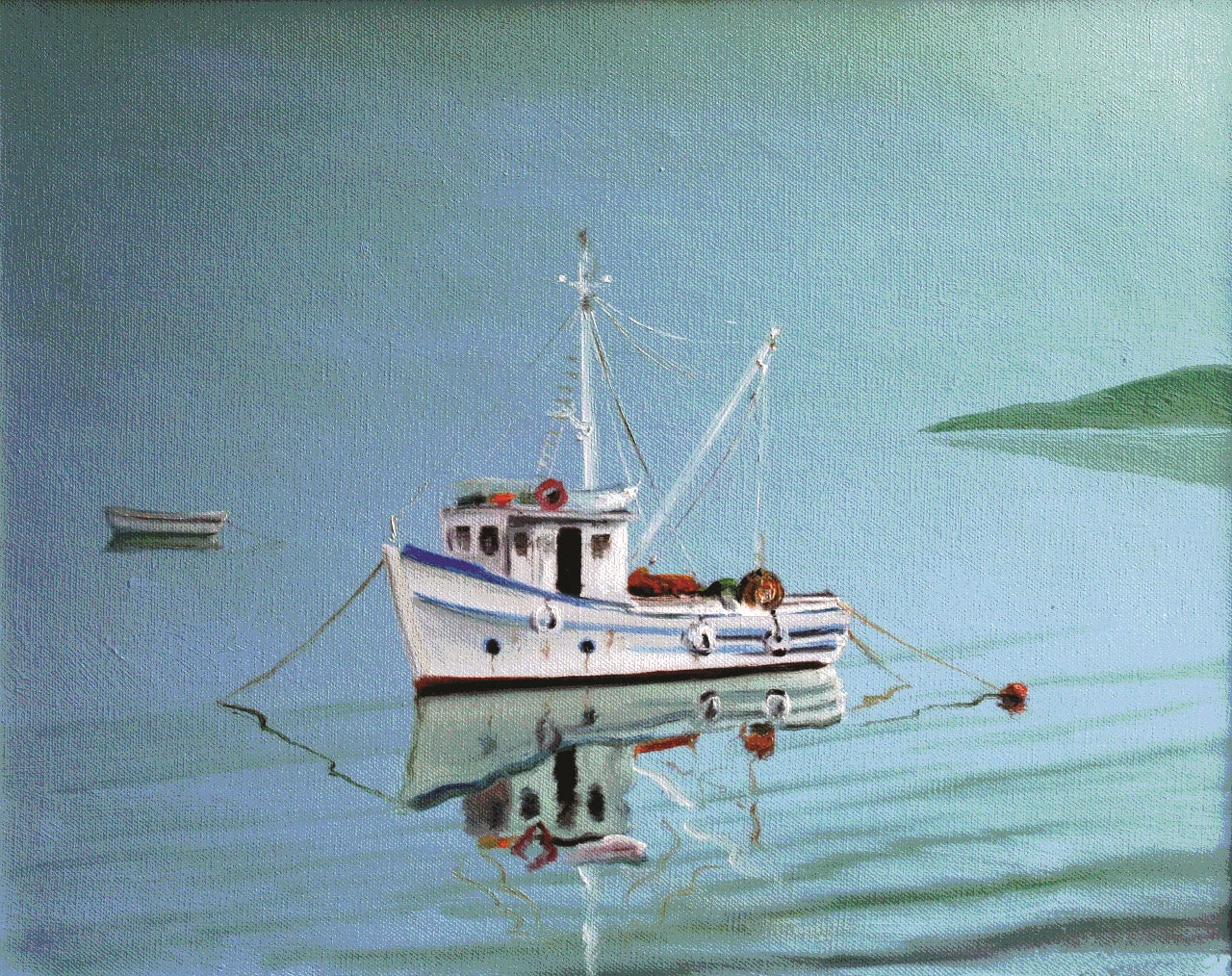 57. Nenad Marasović, "Vor Anker", 40x50,5 cm