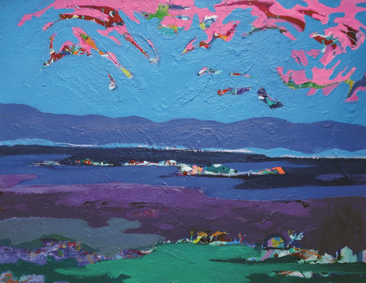 60. Davor Vuković, "Das Ufer", 40x51,5 cm