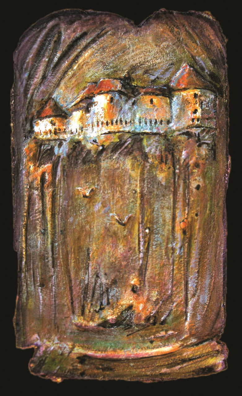 69. Stjepan Đukić Pišta, "Das Schloss Veliki Tabor", 60x37 cm