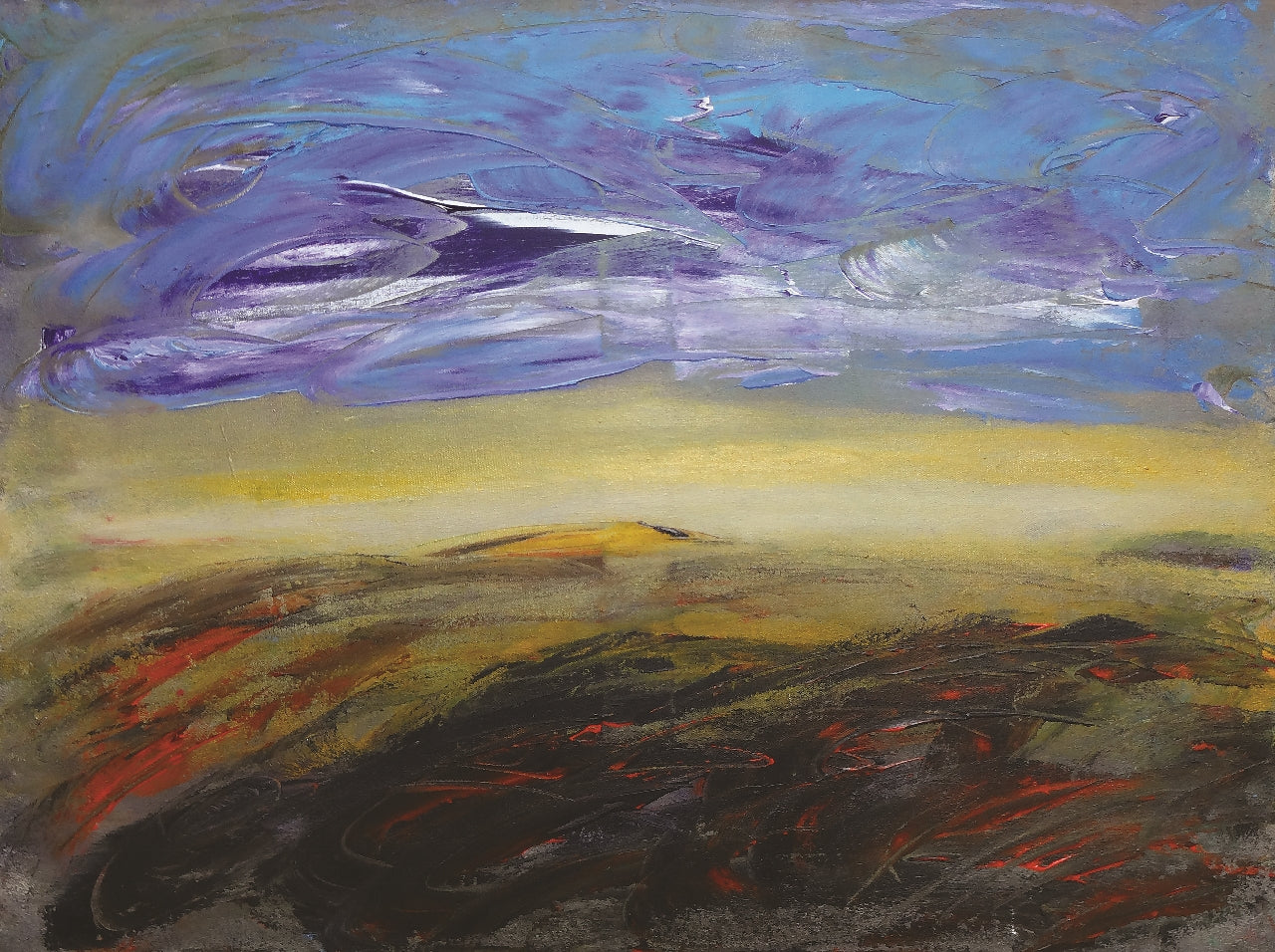 82. Siniša Križanec, "Der Himmel", 40x53,5 cm