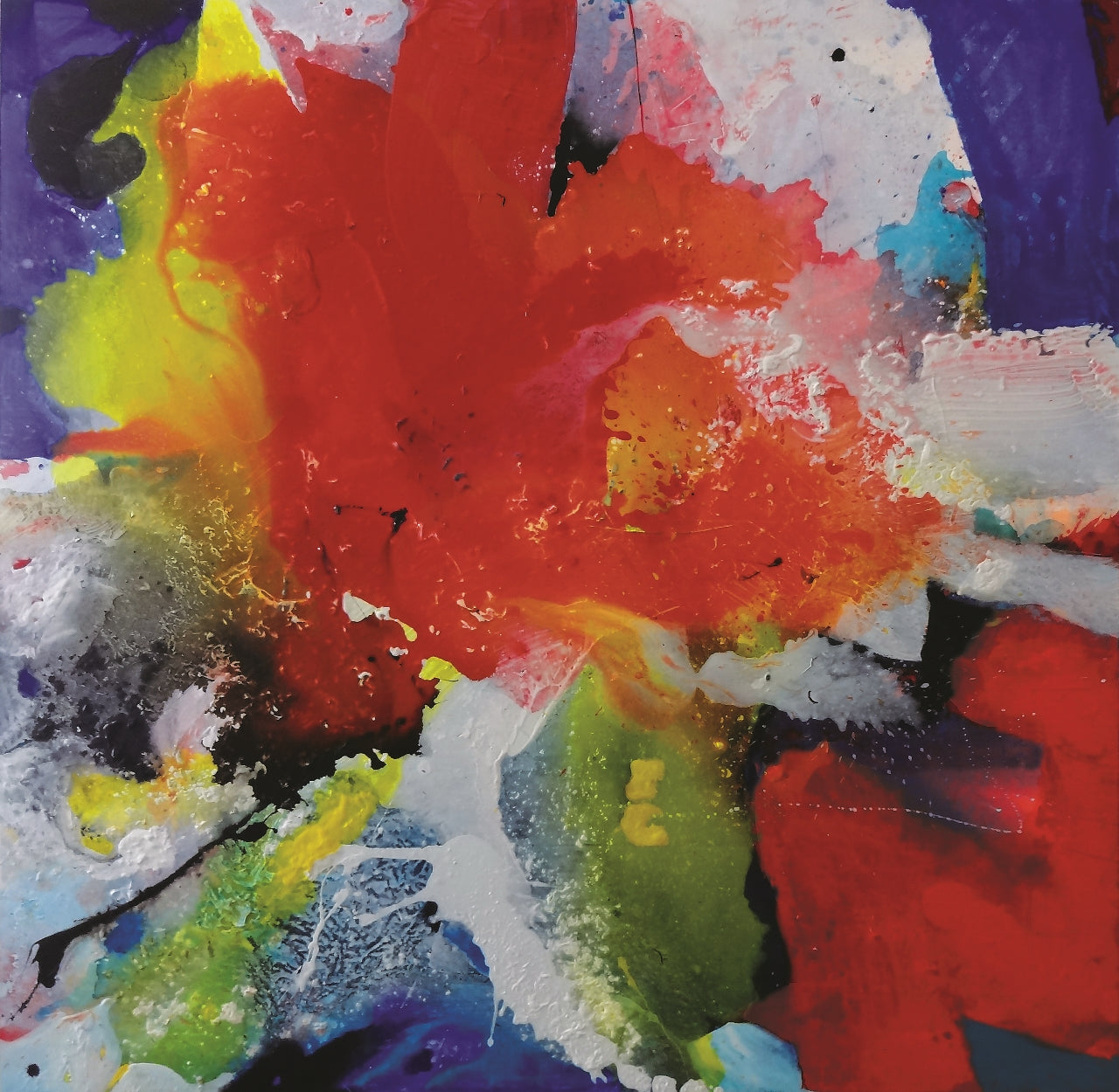 08. Krešimir Nikšić, "Bez granica", 40x40 cm