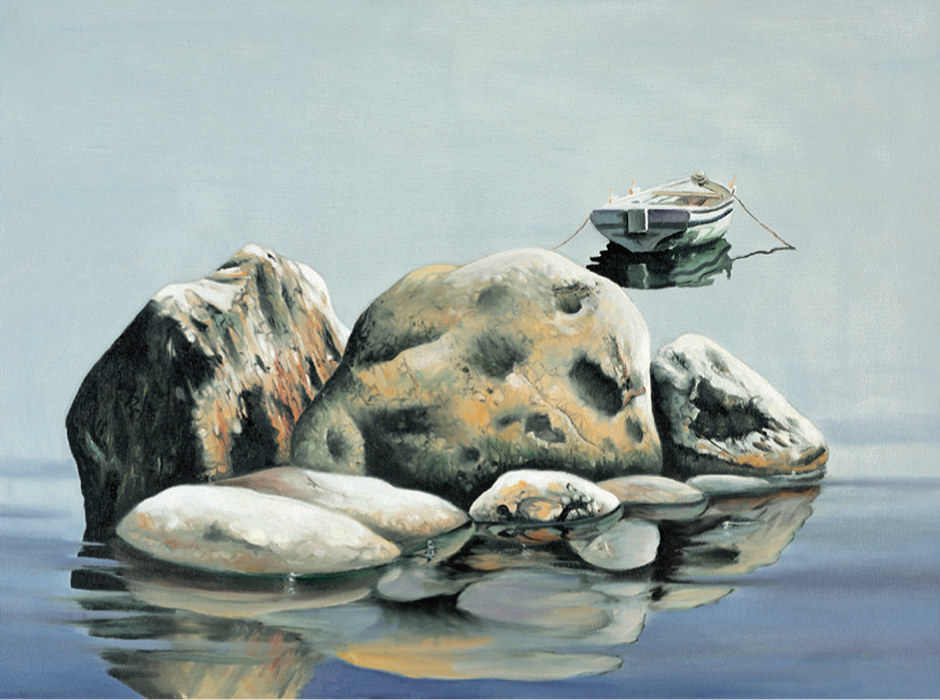 103. Nenad Marasović, "Die Meeresstille", 40x54 cm