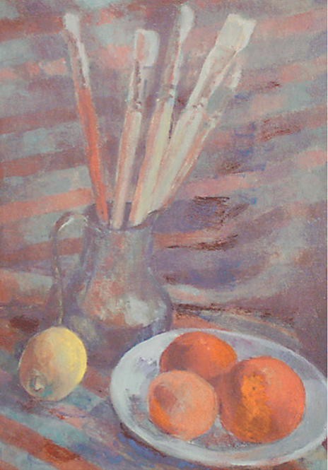 75. Helena Ramljak, "Meine Pinsel", 62x43 cm