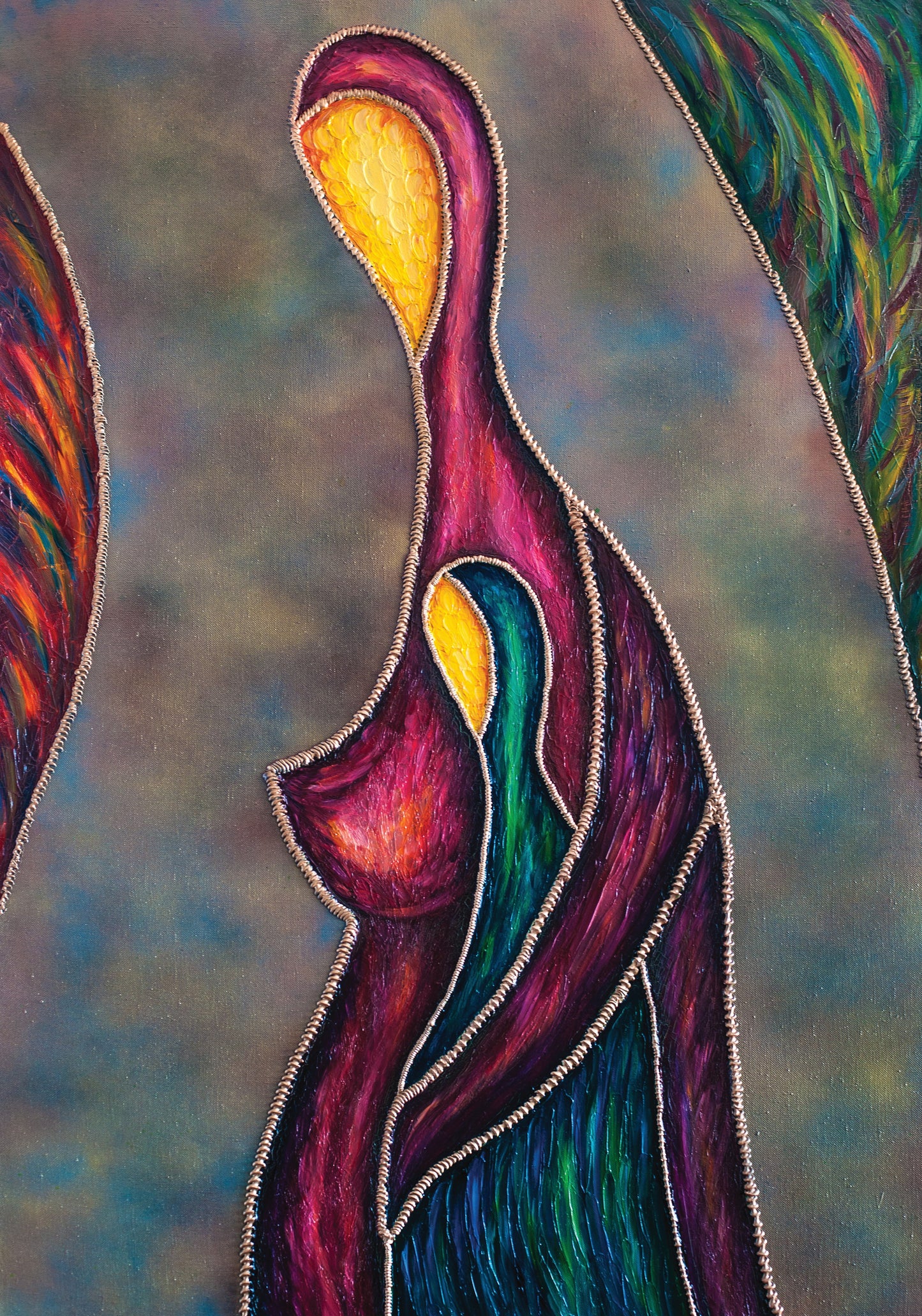 01. Stephan Lupino, "Mutter mit Kind", 55,3x40 cm