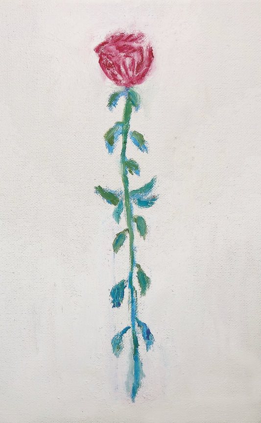 37. Katarina Došilović, "The Flower", 60x37 cm