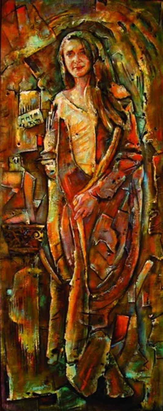 29. Ivica Zupković, „Čempresi“, 46x55 cm